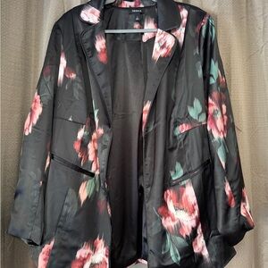 Torrid Satin Relaxed Blazer